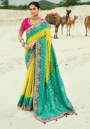 Picture of Well Formed Georgette Sandy Brown Saree