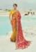 Picture of Comely Georgette Coral Saree