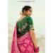 Picture of Wonderful Georgette Medium Violet Red Saree