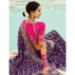 Picture of Charming Georgette Purple Saree
