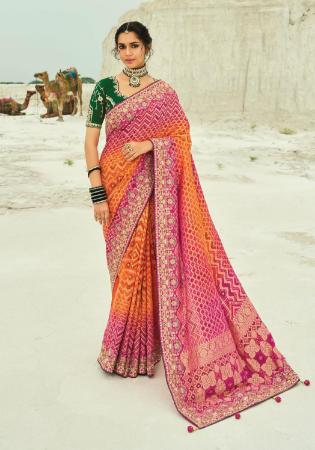 Picture of Marvelous Georgette Chocolate Saree