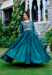 Picture of Marvelous Silk Navy Blue Readymade Gown