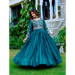 Picture of Marvelous Silk Navy Blue Readymade Gown