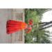 Picture of Lovely Georgette Fire Brick Readymade Lehenga Choli
