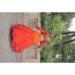 Picture of Lovely Georgette Fire Brick Readymade Lehenga Choli