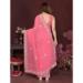 Picture of Well Formed Georgette Pale Violet Red Saree