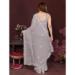 Picture of Beautiful Georgette Dark Grey Saree