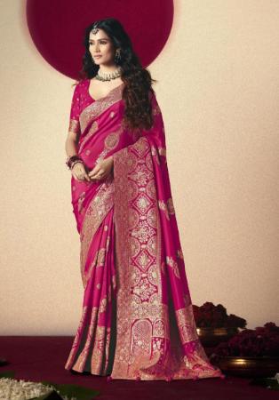 Picture of Delightful Chiffon Light Pink Saree
