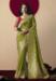 Picture of Enticing Chiffon Lawn Green Saree