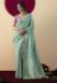Picture of Taking Chiffon Cadet Blue Saree