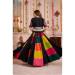 Picture of Ideal Cotton Black Lehenga Choli