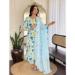 Picture of Silk Light Steel Blue Readymade Salwar Kameez
