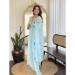 Picture of Silk Light Steel Blue Readymade Salwar Kameez