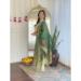 Picture of Sublime Silk Dark Khaki Readymade Salwar Kameez