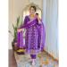 Picture of Pretty Silk Dark Orchid Readymade Salwar Kameez