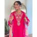 Picture of Beauteous Silk Deep Pink Readymade Salwar Kameez