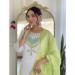 Picture of Fine Silk Off White Readymade Salwar Kameez