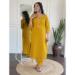 Picture of Beauteous Silk Dark Golden Rod Readymade Salwar Kameez