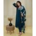 Picture of Wonderful Silk Midnight Blue Readymade Salwar Kameez