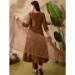 Picture of Alluring Silk Brown Readymade Salwar Kameez