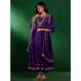Picture of Beauteous Silk Purple Readymade Salwar Kameez