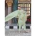 Picture of Georgette Dark Sea Green Straight Cut Salwar Kameez