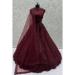 Picture of Ravishing Net Maroon Lehenga Choli