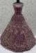 Picture of Superb Net Purple Lehenga Choli