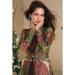Picture of Ideal Georgette Brown Party Wear Gown