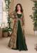 Picture of Gorgeous Georgette Green Party Wear Gown