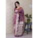 Picture of Radiant Silk Violet Saree