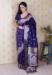 Picture of Appealing Silk Dark Slate Blue Saree