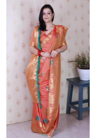 Picture of Grand Silk Light Pink Saree