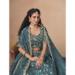 Picture of Grand Organza Dark Slate Grey Lehenga Choli