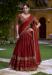 Picture of Beauteous Silk Maroon Lehenga Choli