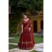 Picture of Beauteous Silk Maroon Lehenga Choli