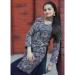 Picture of Georgette & Silk Dark Slate Grey Readymade Salwar Kameez
