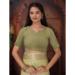 Picture of Taking Organza Dark Khaki Saree