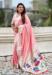 Picture of Shapely Silk Pale Violet Red Saree
