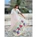Picture of Comely Silk Off White Saree