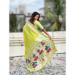 Picture of Resplendent Silk Golden Rod Saree