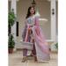 Picture of Pretty Silk Dim Gray Readymade Salwar Kameez