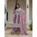 Picture of Pretty Silk Dim Gray Readymade Salwar Kameez