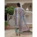 Picture of Beauteous Silk Dark Sea Green Readymade Salwar Kameez