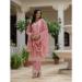 Picture of Well Formed Silk Rosy Brown Readymade Salwar Kameez
