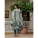 Picture of Shapely Silk Slate Grey Readymade Salwar Kameez
