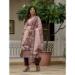 Picture of Beauteous Silk Rosy Brown Readymade Salwar Kameez