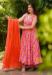 Picture of Georgette Light Coral Readymade Salwar Kameez