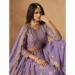 Picture of Charming Organza Slate Grey Lehenga Choli
