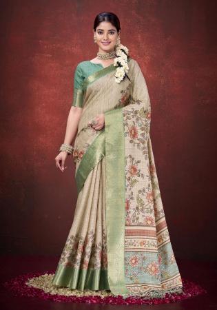 Picture of Beauteous Silk Cadet Blue Saree